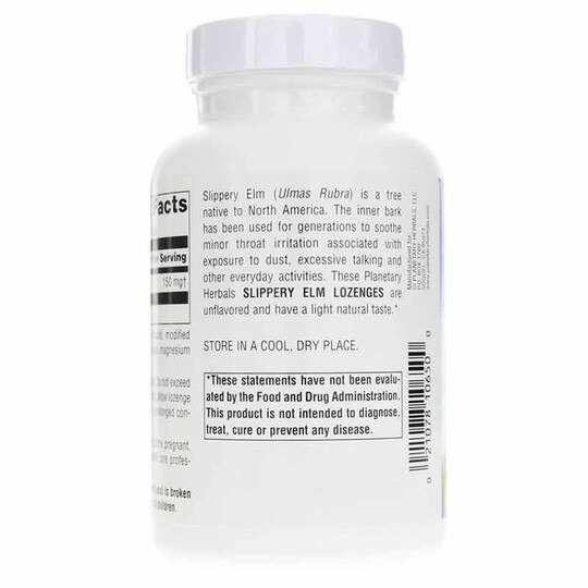 Slippery Elm Lozenges, PLH